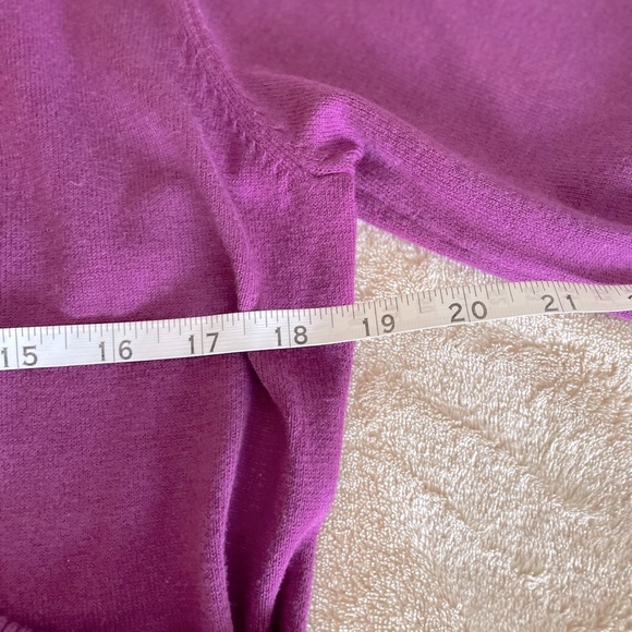 AB Studio V-Neck 3/4 Sweater - Size L - Picture 8 of 12